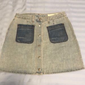 Rag & bone denim skirt